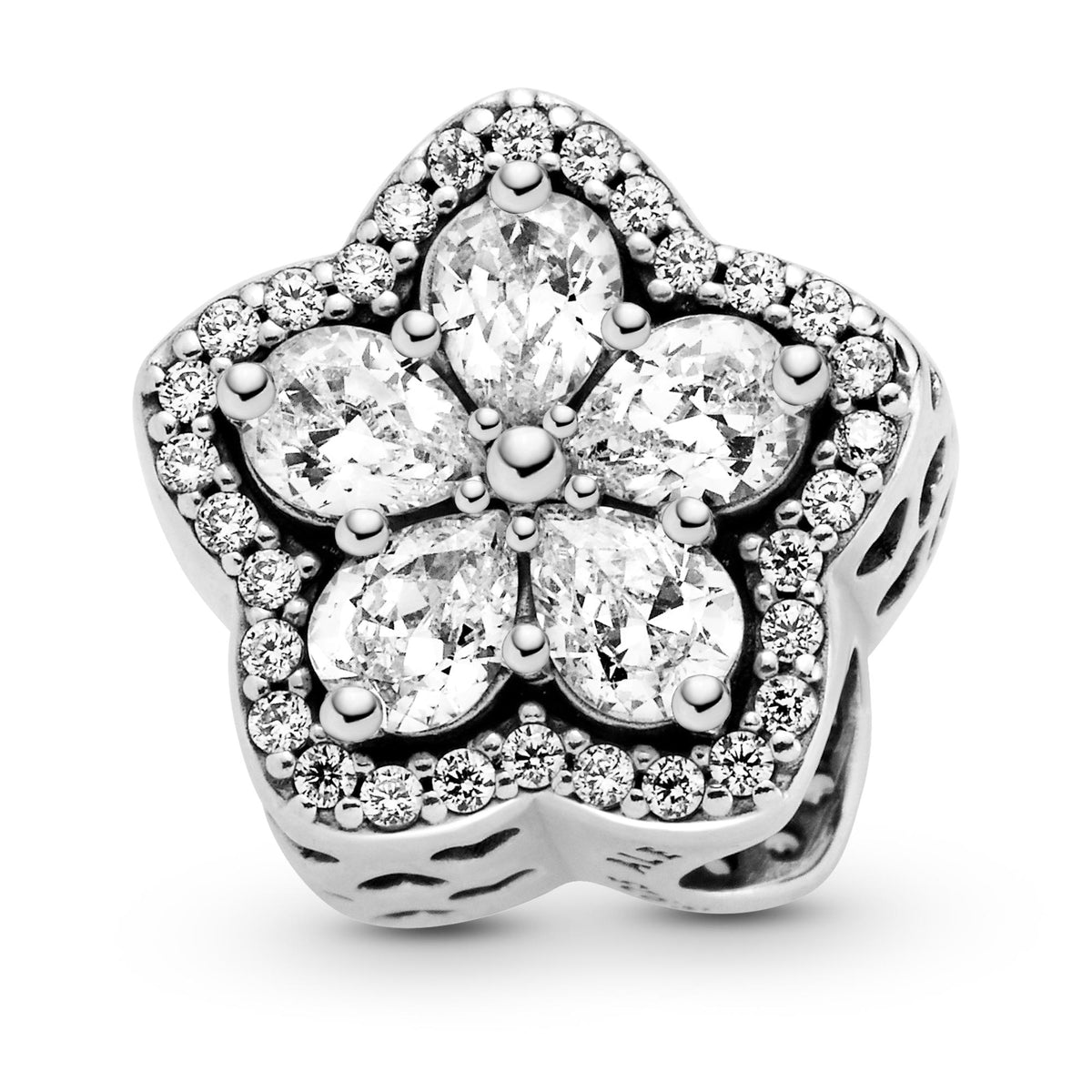 Pandora Moments Charm Pavé Flocon de Neige Scintillant 799224C01