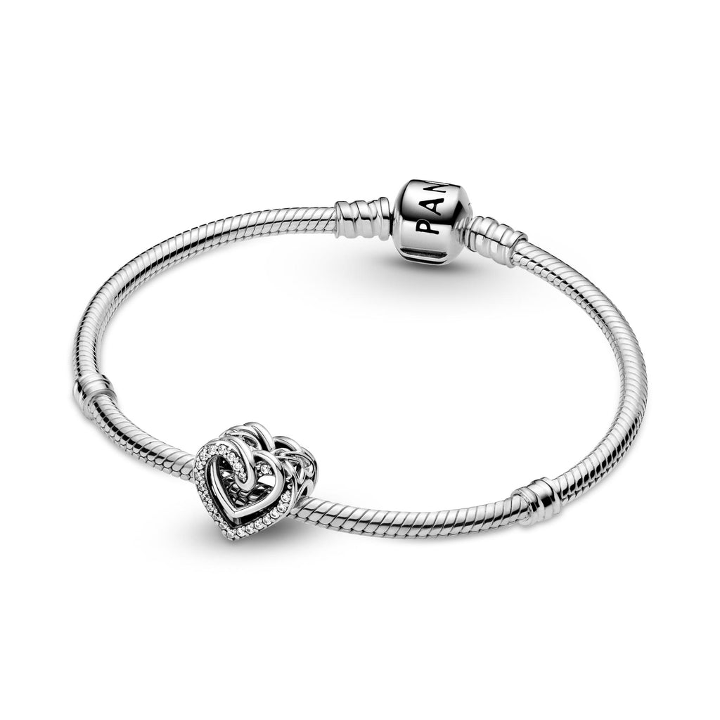 Pandora Moments Charm Cœurs Entrelacés Scintillant 799270C01