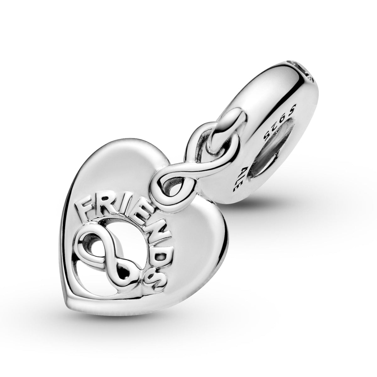 Pandora Moments Charm Pendant Cœur Amis Pour Toujours 799294C01