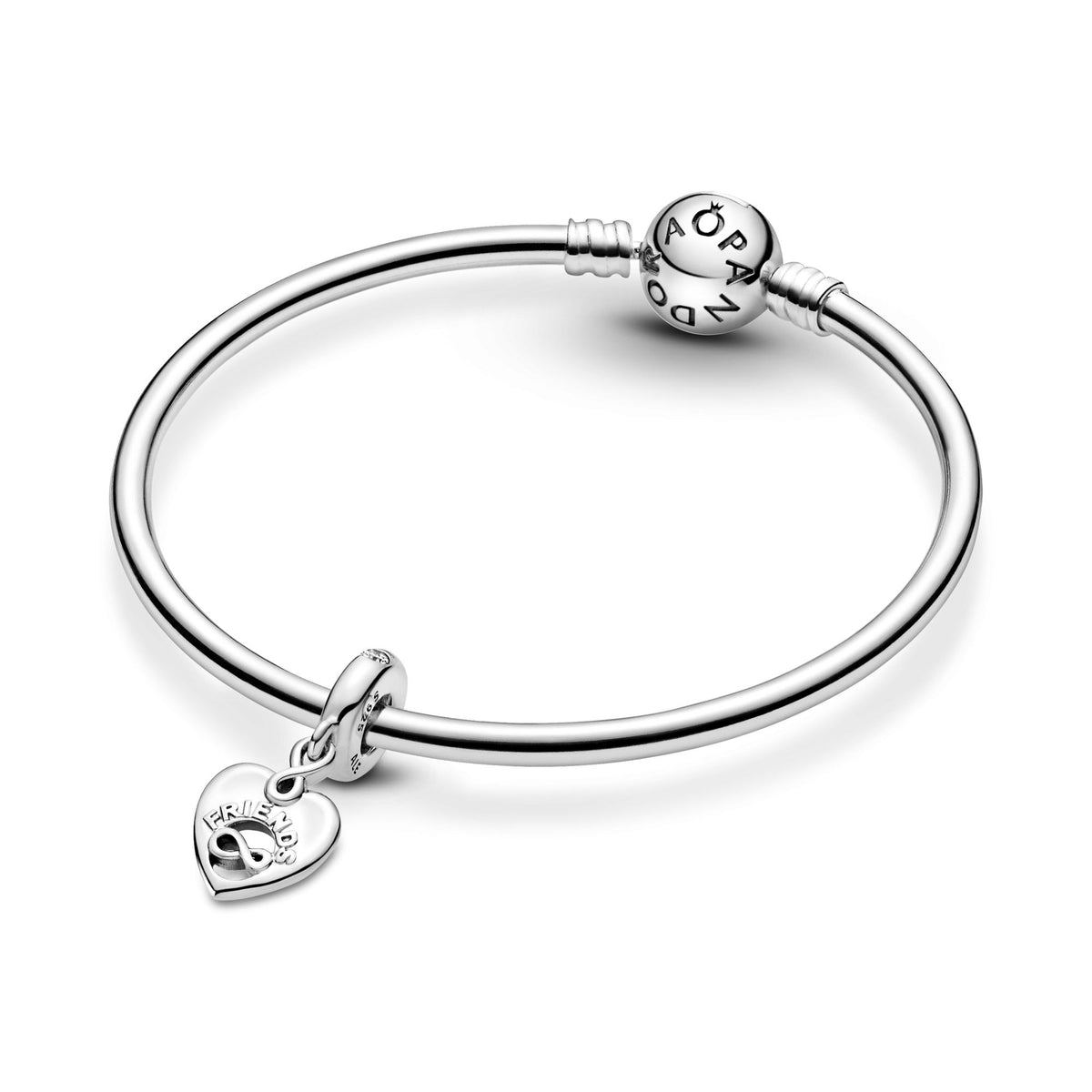 Pandora Moments Charm Pendant Cœur Amis Pour Toujours 799294C01