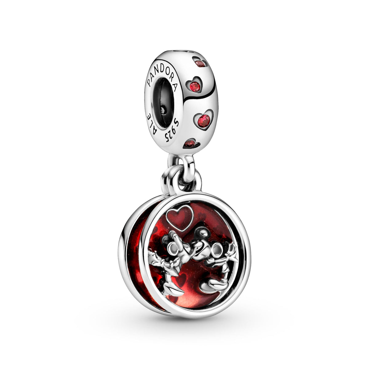 Pandora Disney Charm Pendant Disney Mickey & Minnie Amour et Baisers 799298C01