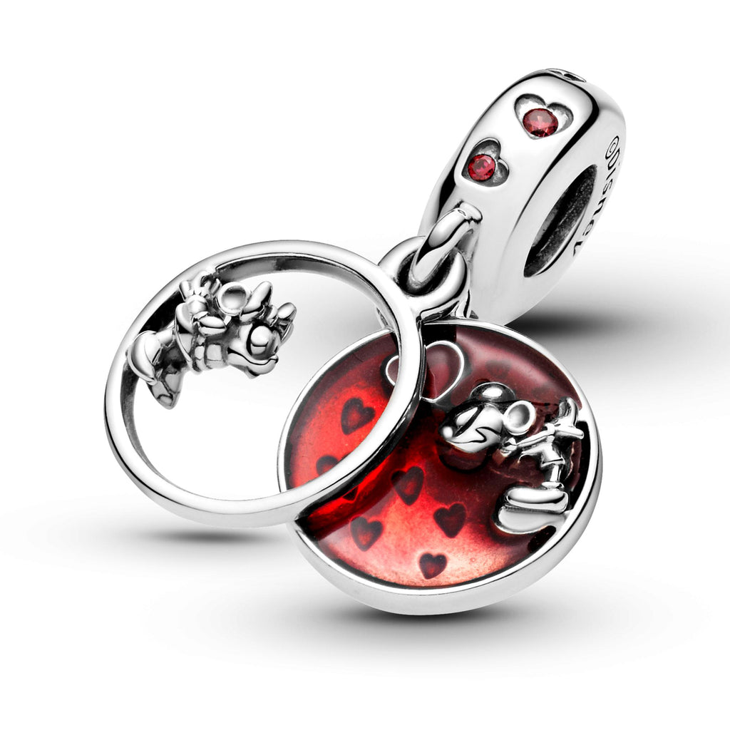 Pandora Disney Charm Pendant Disney Mickey & Minnie Amour et Baisers 799298C01