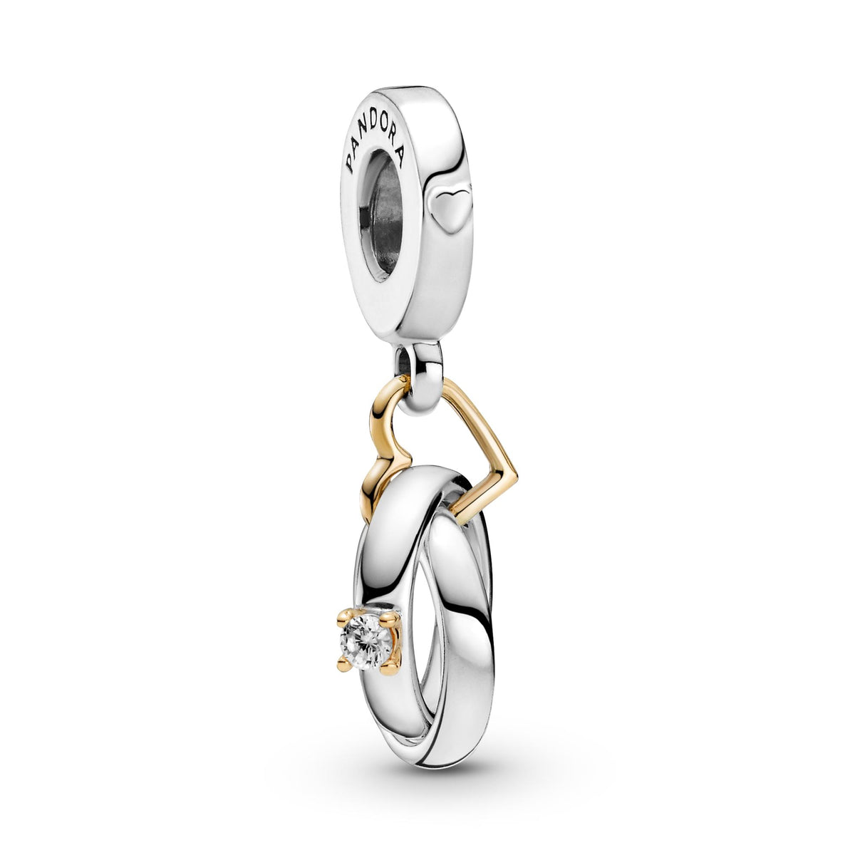 Pandora Moments Charm Pendant Alliances Bicolore 799319C01