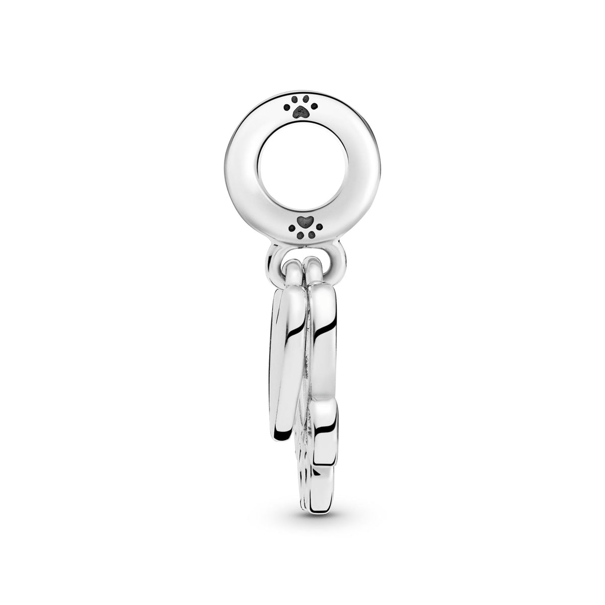 Pandora Moments Charm Pendant Cœurs & Empreinte de Pattes 799360C00