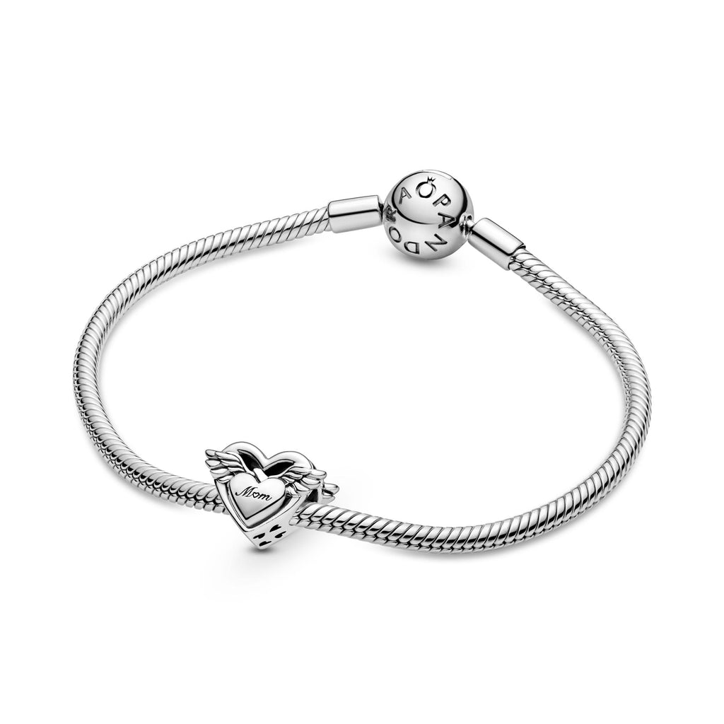 Pandora Moments Charm Ailes d'Ange & Mum (Maman) 799367C00