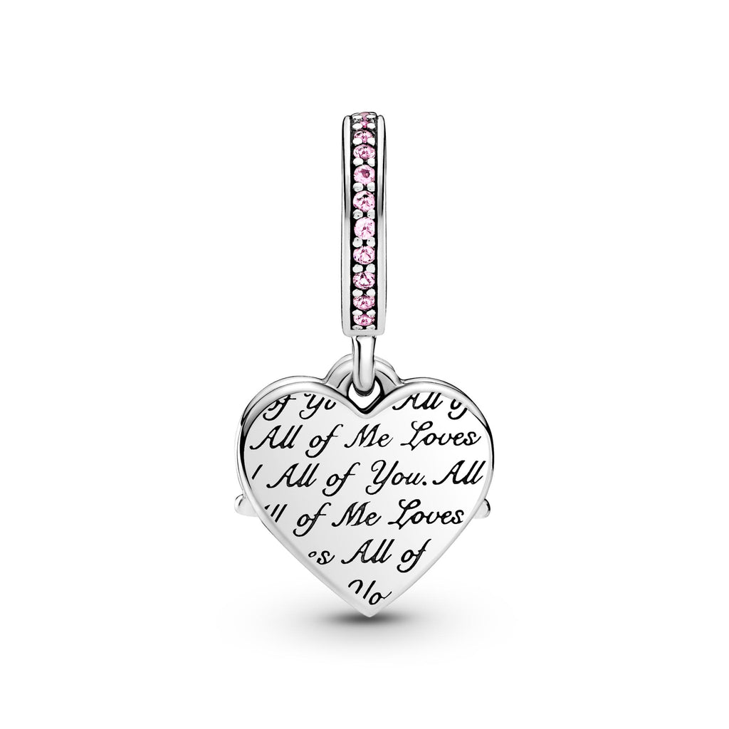 Pandora Moments Charm Pendant Cœur & Mum (Maman) 799402C01