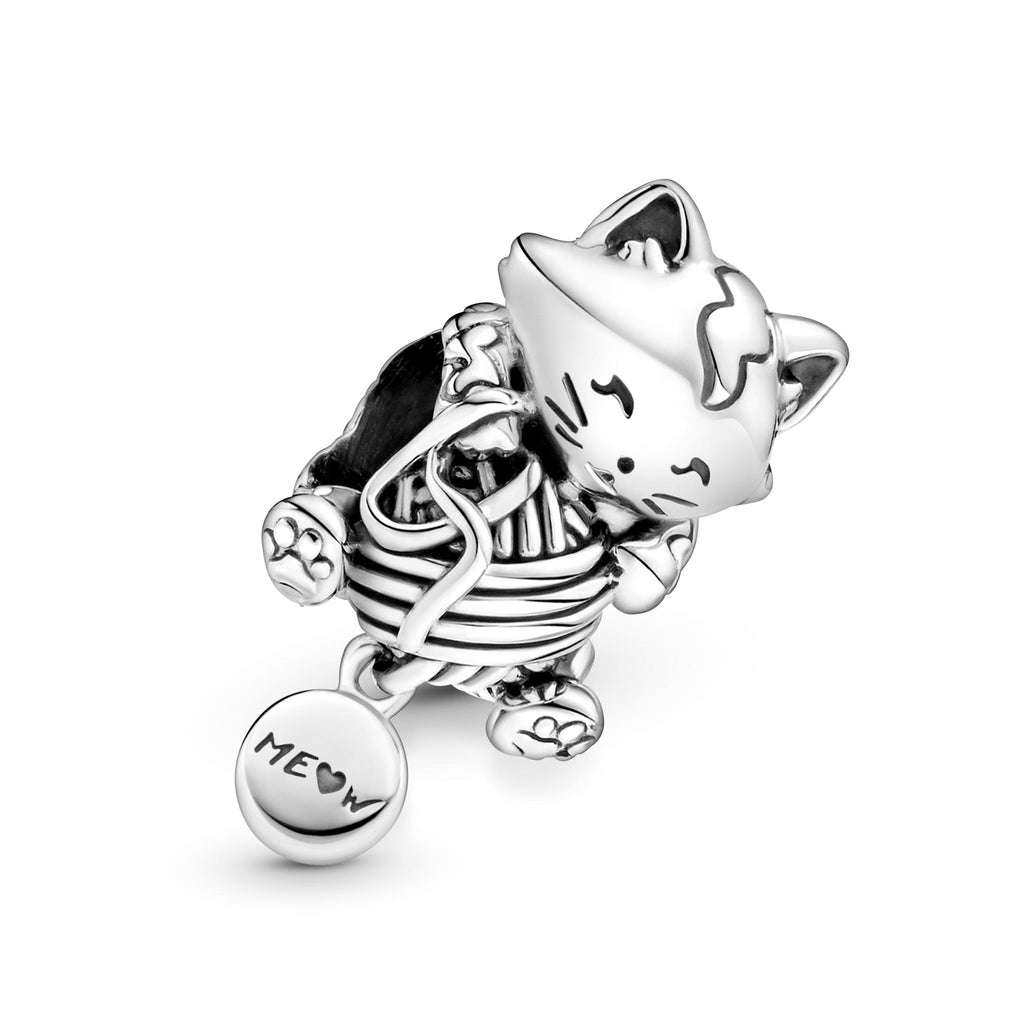 Pandora Moments Charm Boule Chaton & Pelote de Laine 799535C00