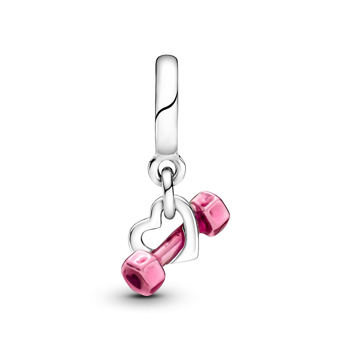 Pandora Moments Charm Pendant Haltère & Cœur 799545C01