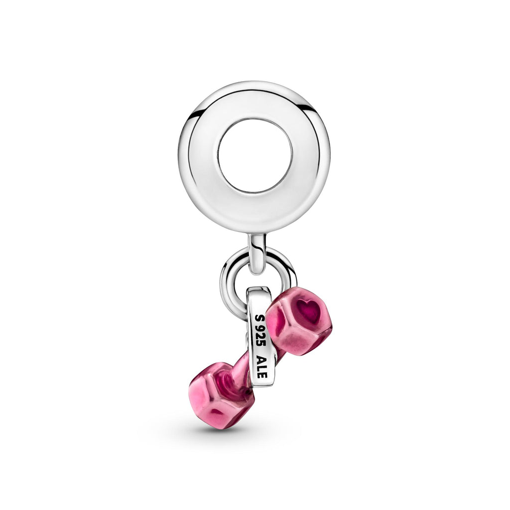 Pandora Moments Charm Pendant Haltère & Cœur 799545C01