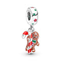 Pandora Moments Charm Pendant Bonhomme de Pain d'Épices 799637C01