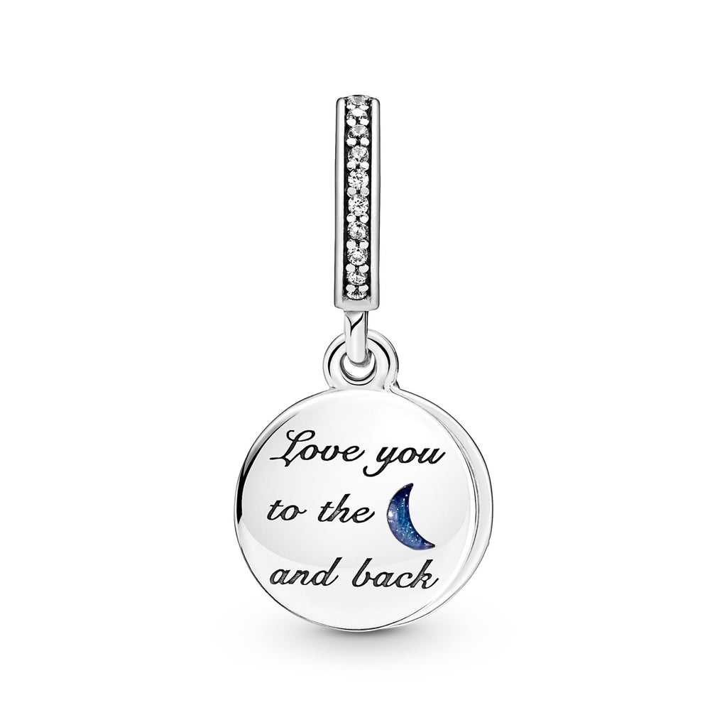 Pandora Moments Charm Pendant Double Arbre & Lune de la Galaxie 799645C01