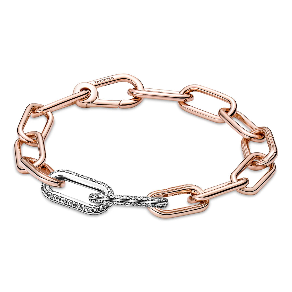Pandora ME Pandora ME Stylisation Pavé Double Maillon 799660C02