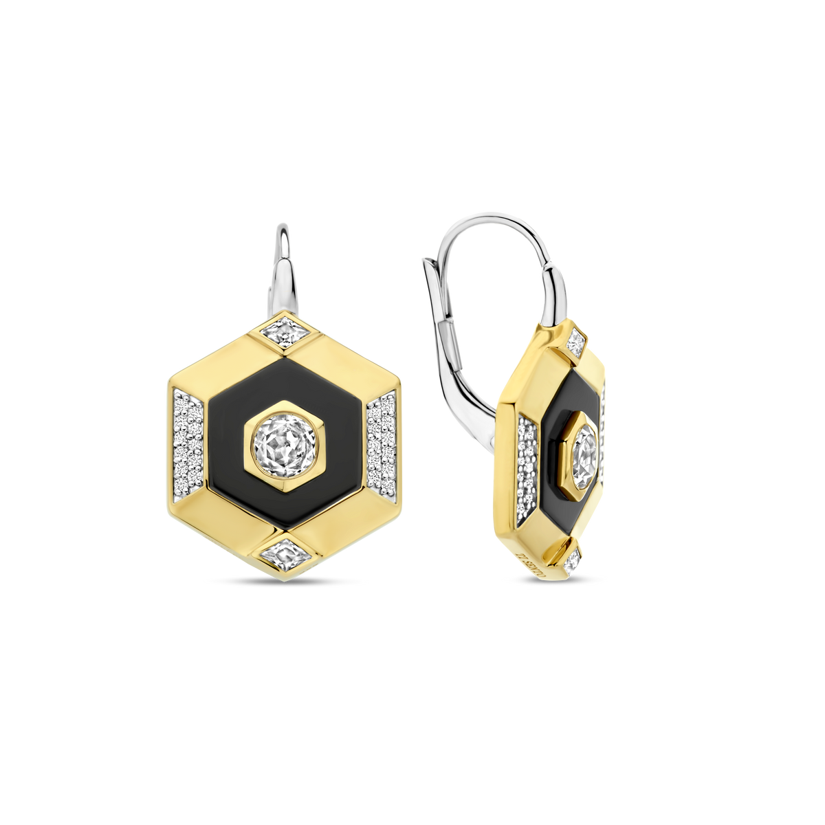 Ti Sento Milano Boucles d'oreilles pendantes Vintage 7996BL