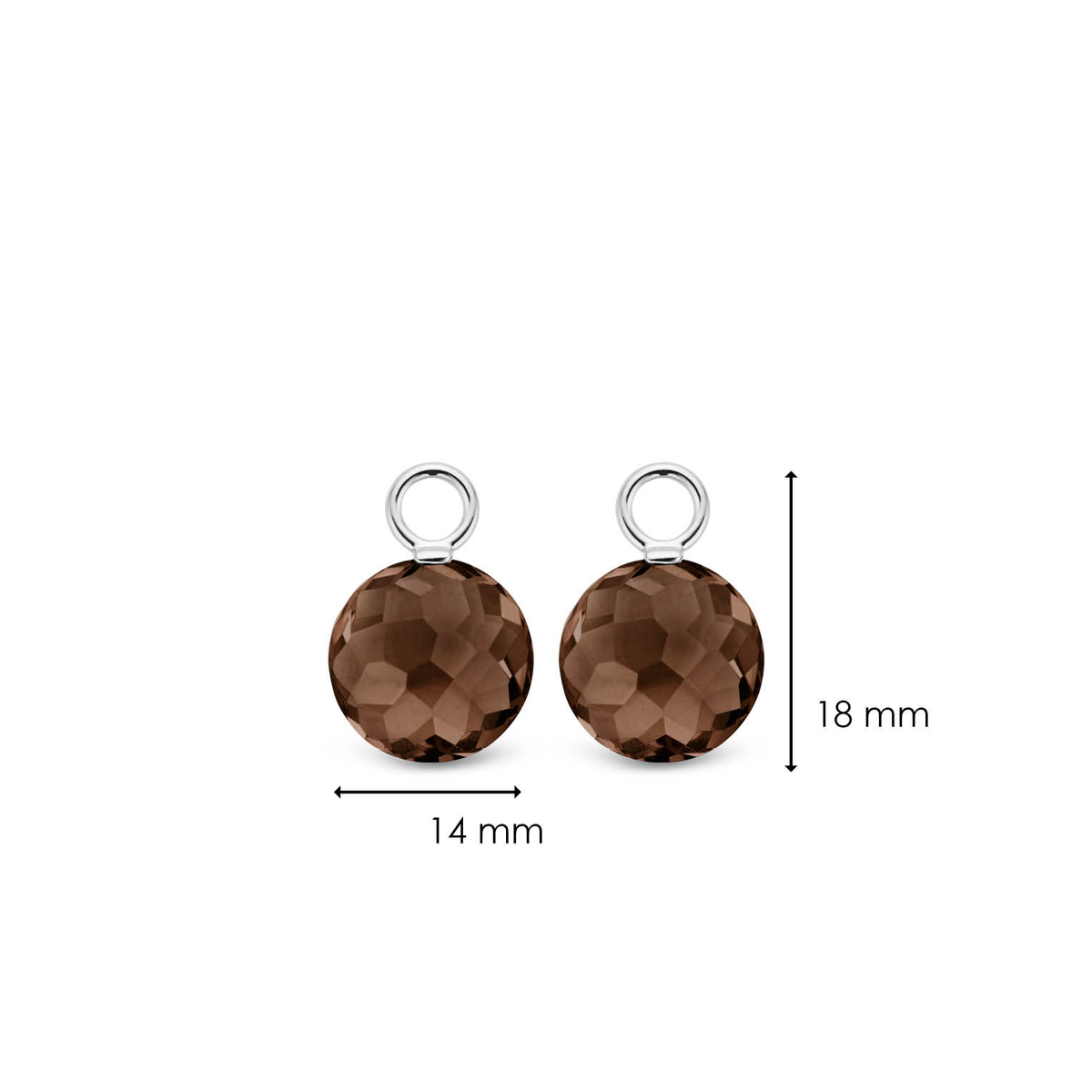 Ti Sento Milano Charm d'oreille 9187TB