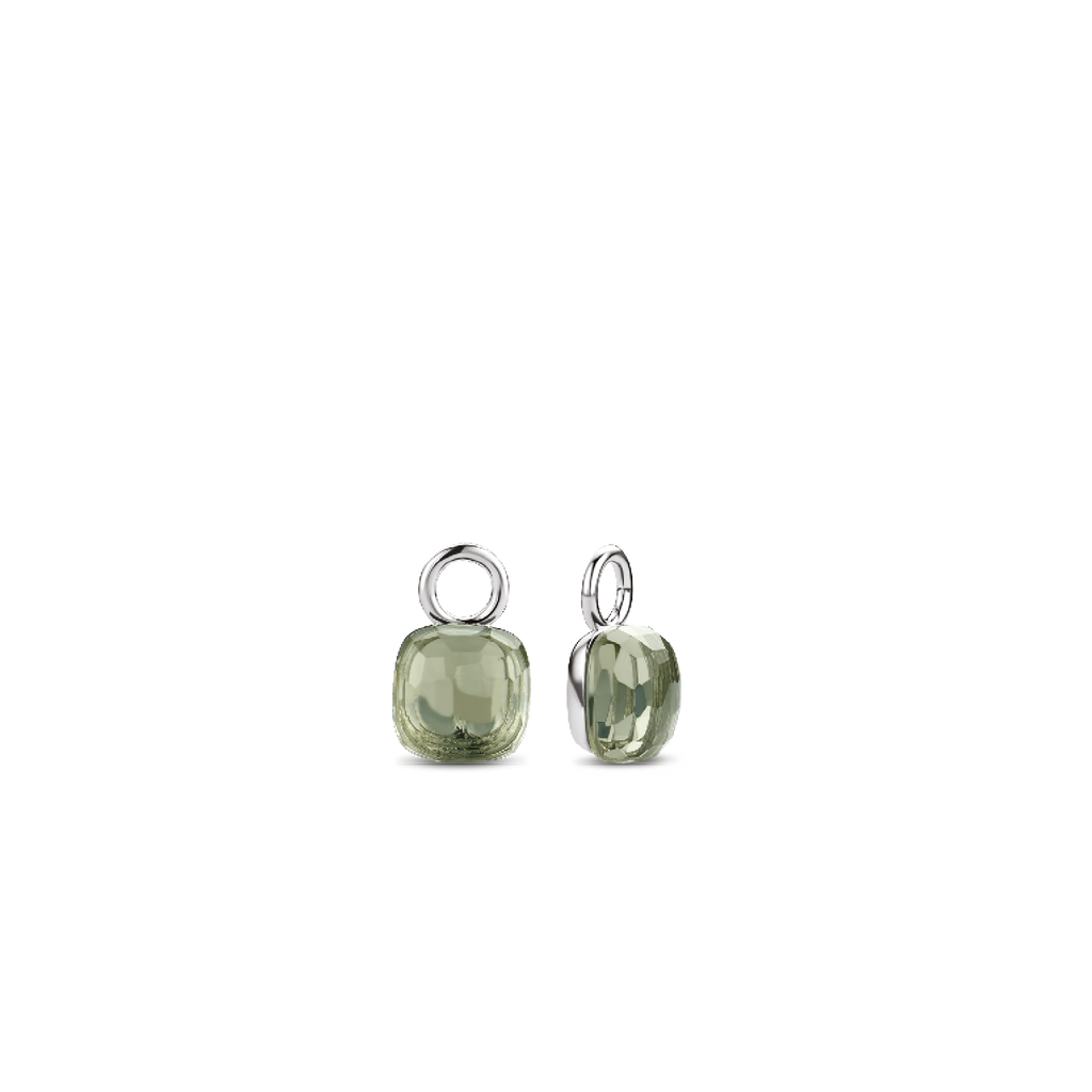 Ti Sento Milano Charm d'oreille Coussin et rectangle 9215GG