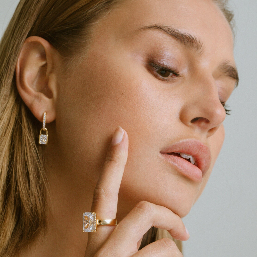 Sif Jakobs Boucles d'oreilles Roccanova SJ-E42252-CZ-YG