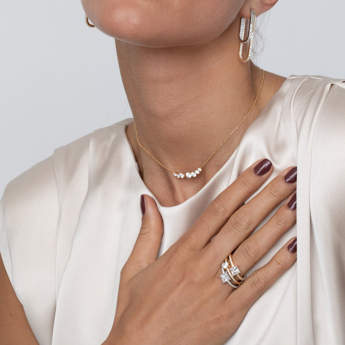 Sif Jakobs Collier Belluno SJ-N42123-CZ-SG