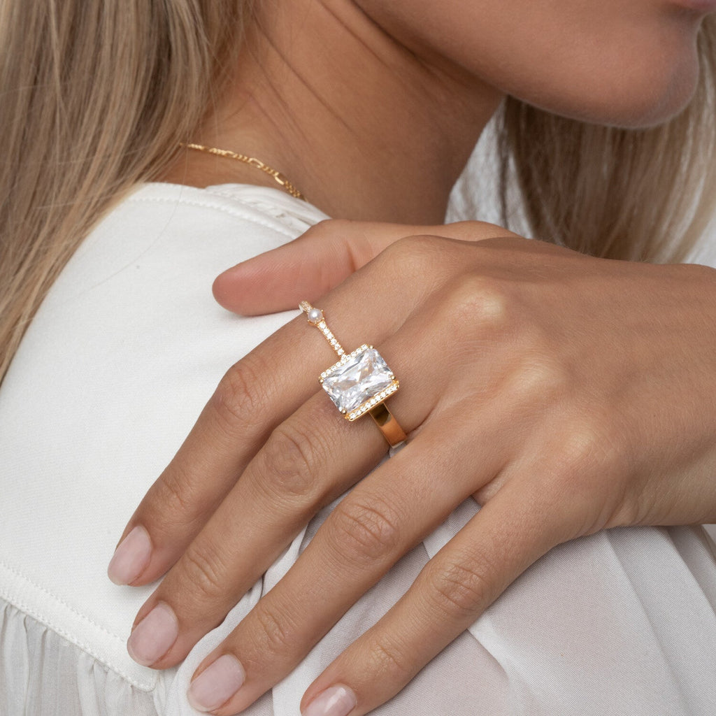 Sif Jakobs Bague Roccanova SJ-R42267-CZ-YG