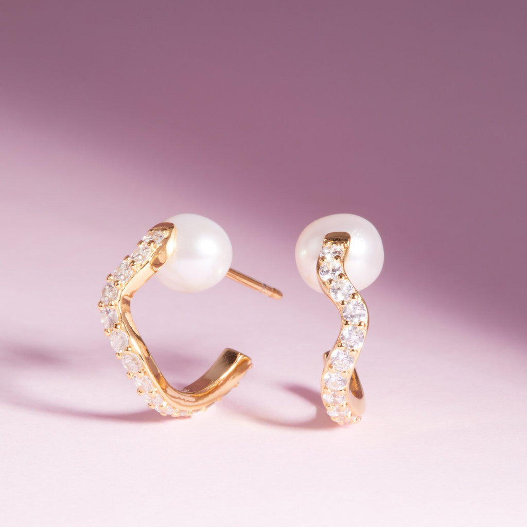 Sif Jakobs Boucles d'oreilles Ponza SJ-E12354-PCZ-YG
