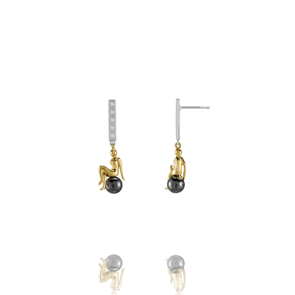 Jourdan Bijoux Boucles d'oreilles Luna AJF170001E