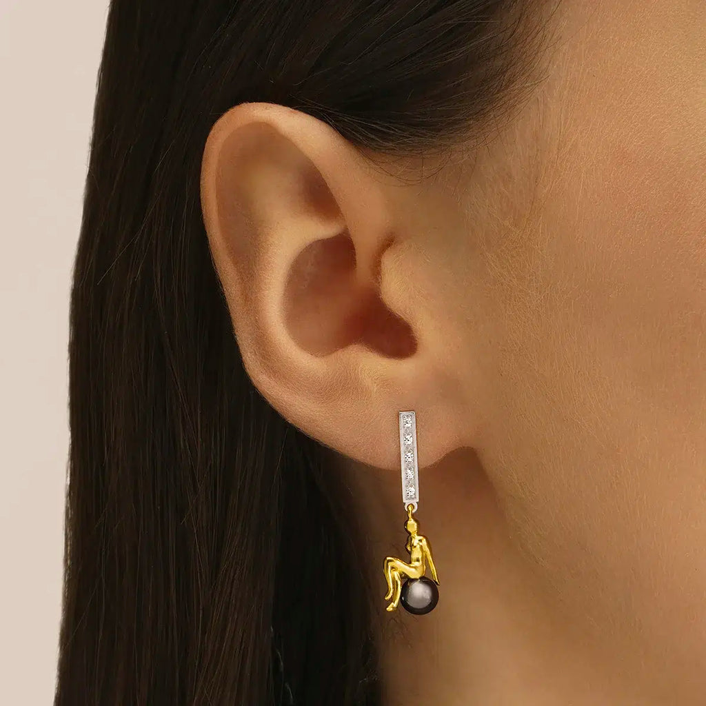 Jourdan Bijoux Boucles d'oreilles Luna AJF170001E