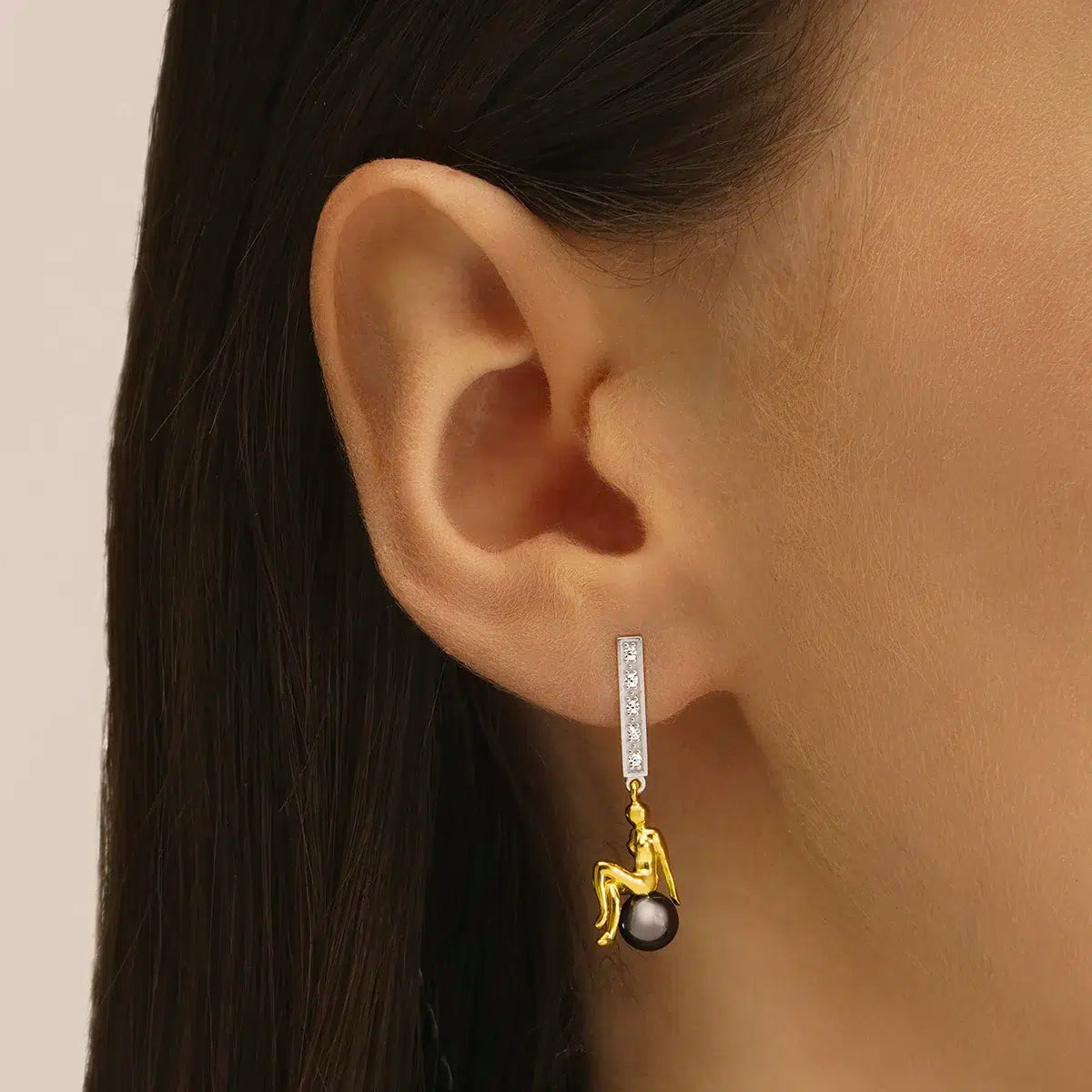 Jourdan Bijoux Boucles d'oreilles Luna AJF170001E