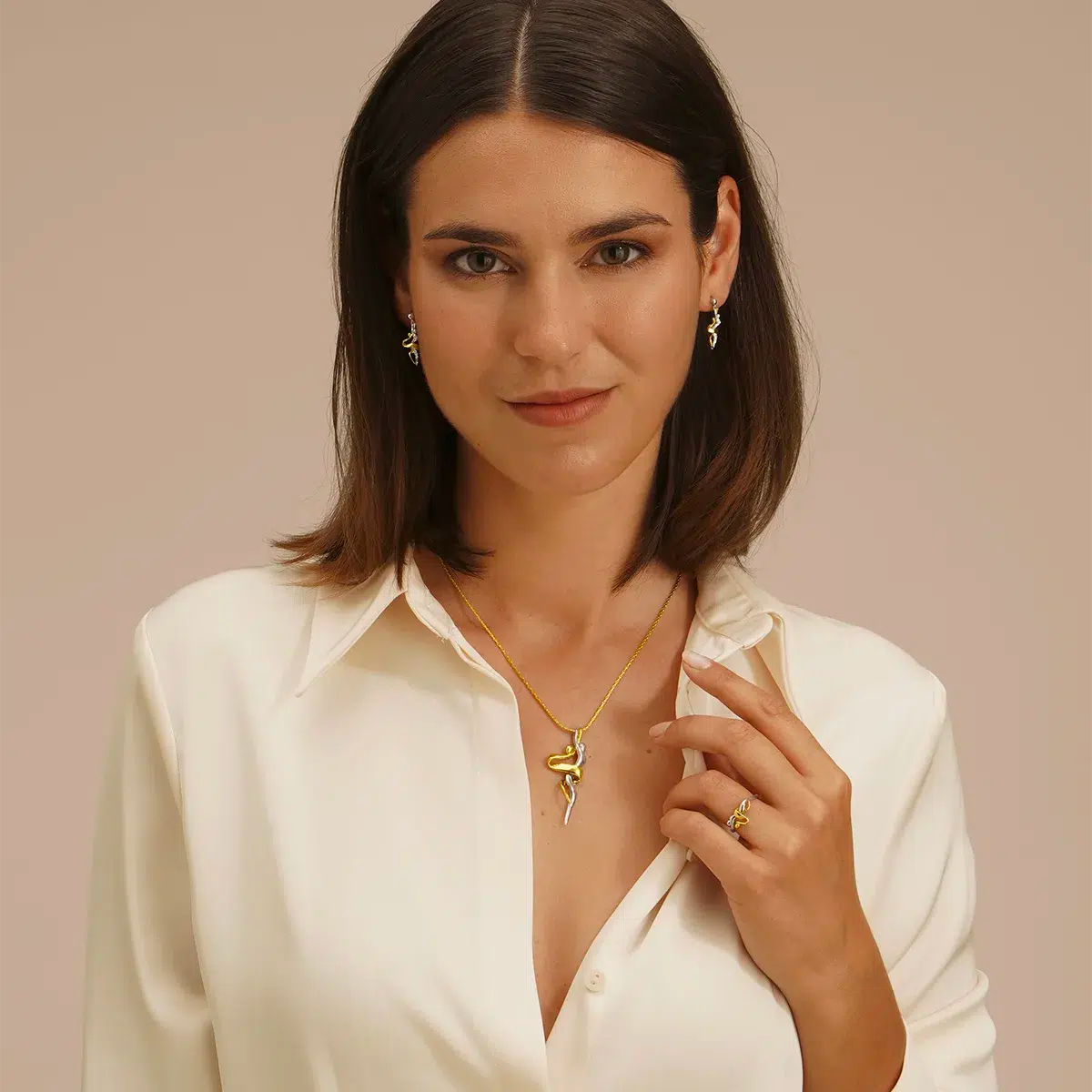 Jourdan Bijoux Boucles d'oreilles Tango AJF170154E