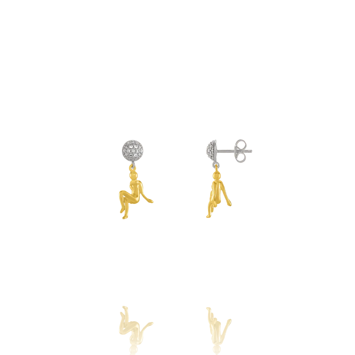 Jourdan Bijoux Boucles d'oreilles Luna AJF170242E