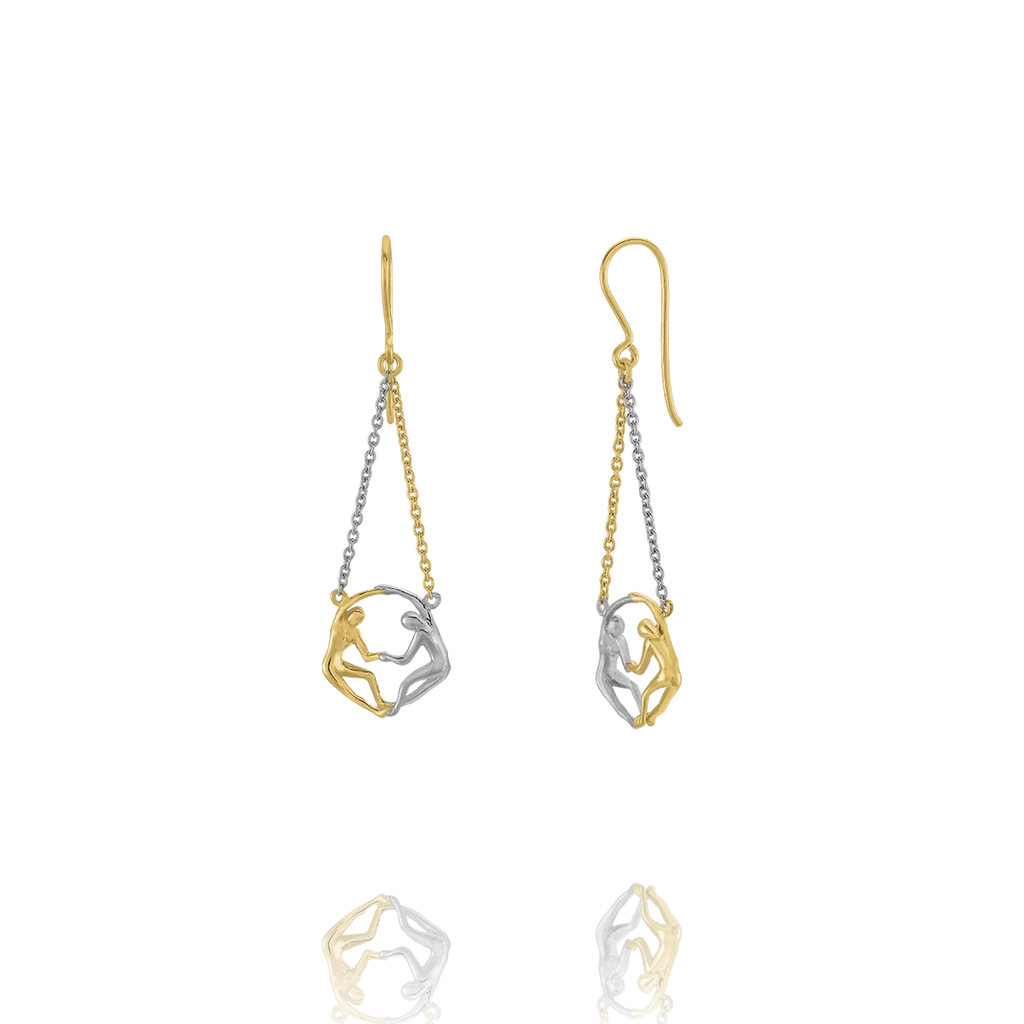 Jourdan Bijoux Boucles d'oreilles Arabesque AJF170268E