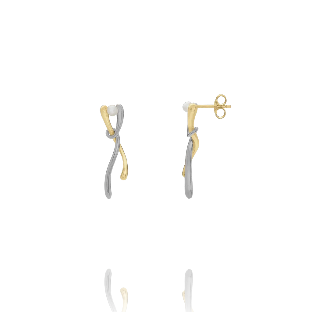Jourdan Bijoux Boucles d'oreilles Entrelia AJF170300E