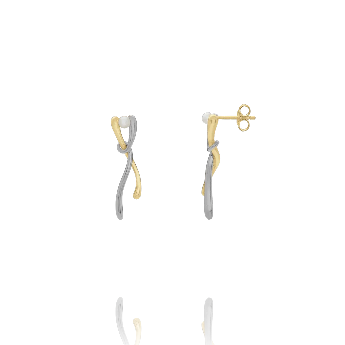 Jourdan Bijoux Boucles d'oreilles Entrelia AJF170300E