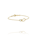Jourdan Bijoux Bracelet Infinie AJF170356B