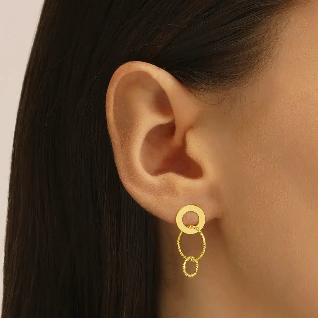 Jourdan Bijoux Boucles d'oreilles Cosmik AJF210109E