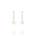 Jourdan Bijoux Boucles d'oreilles Idylle AJF210167E