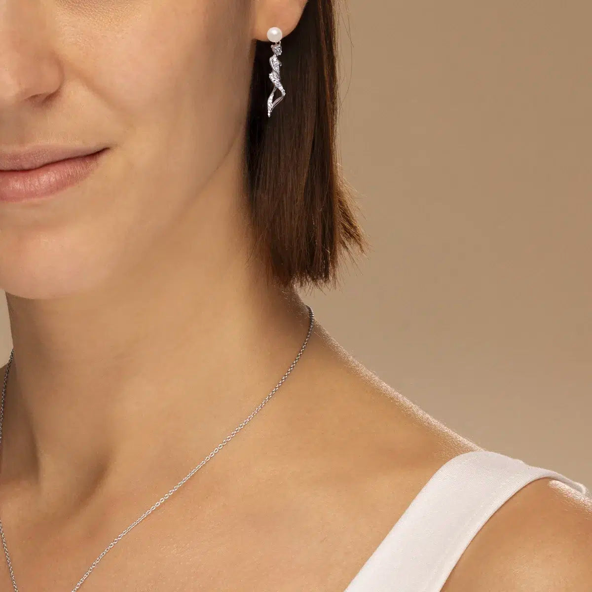 Jourdan Bijoux Boucles d'oreilles Poema AJF280024E