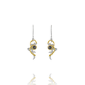 Jourdan Bijoux Boucles d'oreilles Volute AMK 051