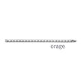 Orage Bracelet rivière acier doré BC135