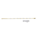 Orage Bracelet plaqué or zircons BC139