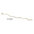 Orage Bracelet plaqué or à perles d'eau douce BC147
