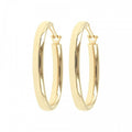Bronzallure Big Oval Hoop Earrings WSBZ00376Y.Y