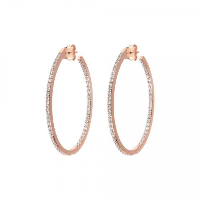 Bronzallure Magic Earrings White Cz WSBZ00587.WR