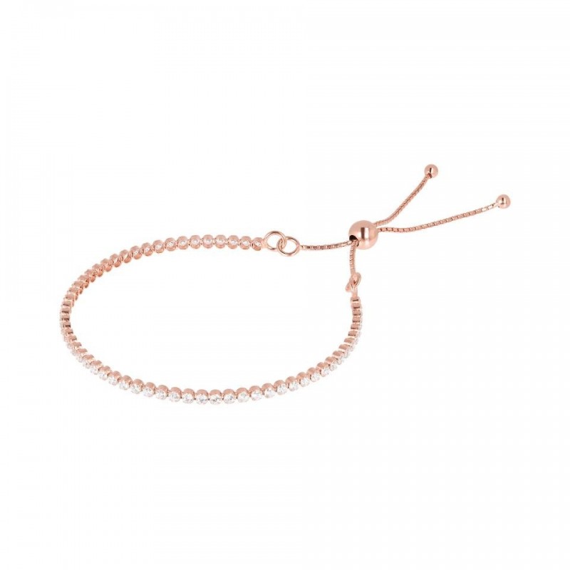 Bronzallure Friendship Bracelet White Cz WSBZ00648.WR
