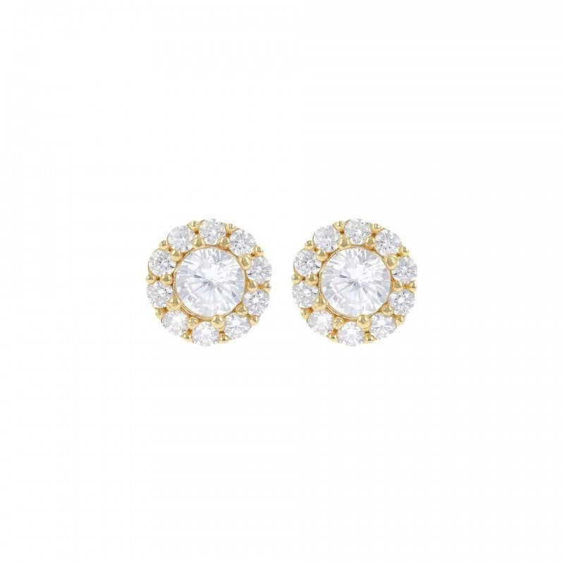 Bronzallure Fancy Stud Earrings White Cz WSBZ00773Y.WY