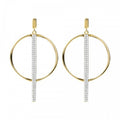 Bronzallure Shiny Cz Gemstne Round And Stick WSBZ01152Y.Y