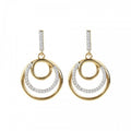 Bronzallure Shiny Round Cz Gemstone Earring WSBZ01596Y.Y