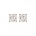 Bronzallure Cz Gemstone Earrings White Cz WSBZ01650.W