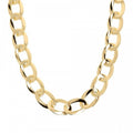Bronzallure Oval Twisted Link Necklace WSBZ01941Y.Y-SHORT