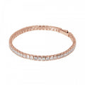 Bronzallure Princess Cut 3Mm Tennis Bracelet WSBZ01979.W-175