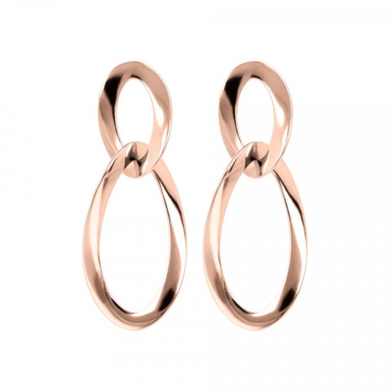 Bronzallure Dangle Oval Element Earring WSBZ01984.R