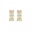 Bronzallure Hoop Earring With Round And Prin WSBZ02002Y.Y-W